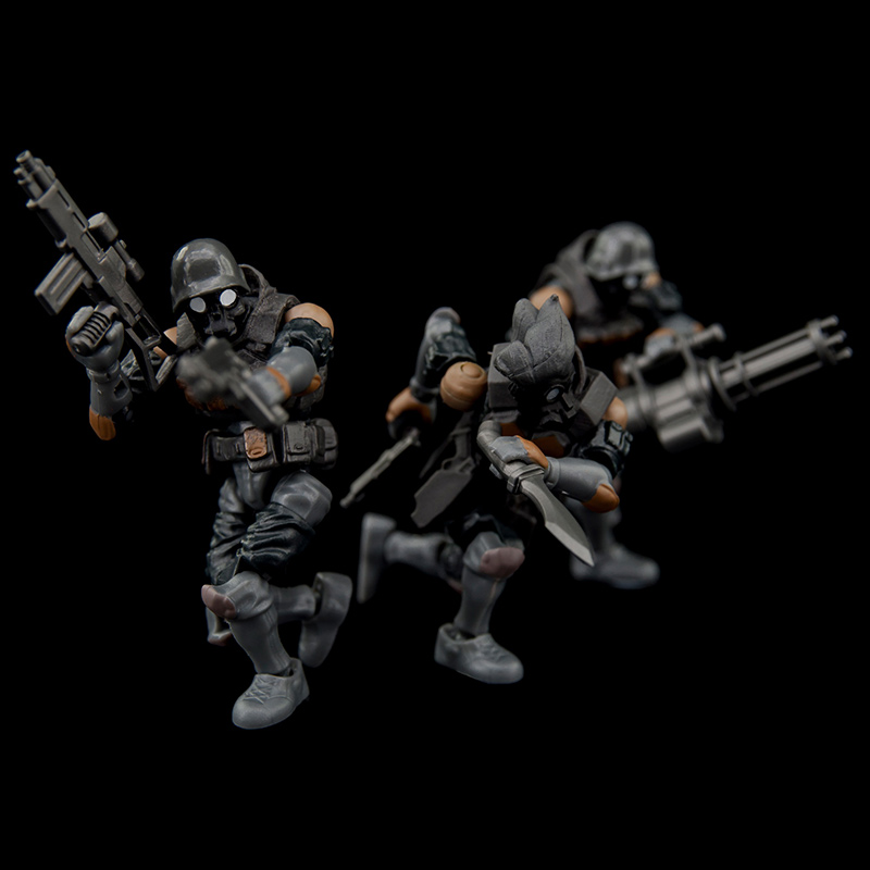 SF・ファンタジー・ホラー B2FIVE 1/28 ACID RAIN BUCKS TEAM TROOPER ACID RAIN WORLD | Products | Bucks Team Trooper Set