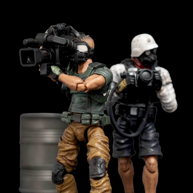 Acid Rain War Correspondent popular Set Action Figure 1:18