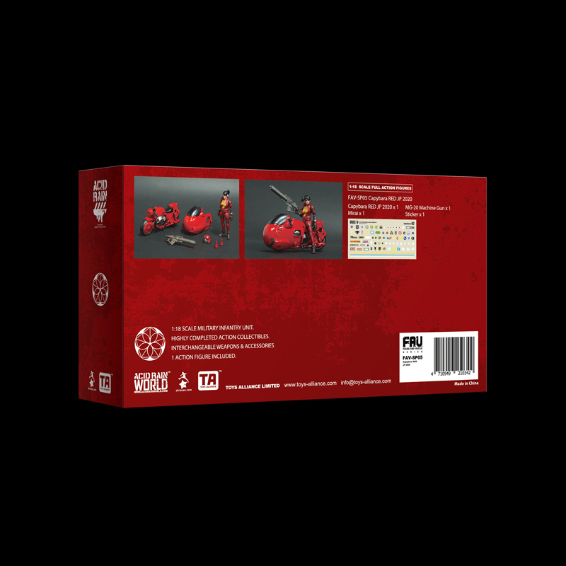 アシッドレイン　FAV-SP05 Capybara RED JP 2020 ACID RAIN WORLD | Products | FAV-SP05 Capybara RED JP 2020