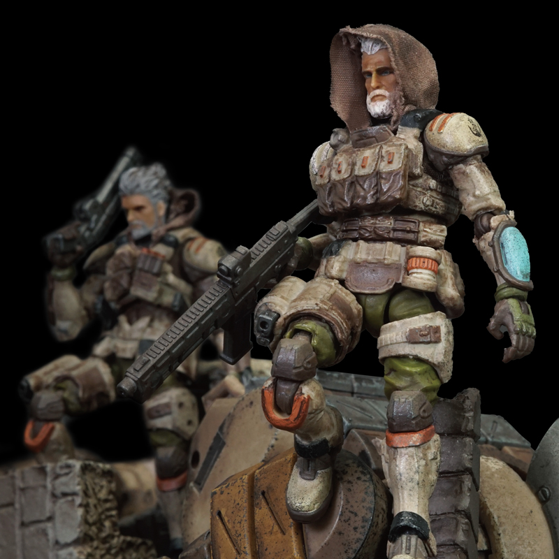生産終了製品 カスタム品 アシッドレイン ワールド FAV-A11 ACID RAIN WORLD | Products | FAV-A113 Bob（Sandstorm Version）