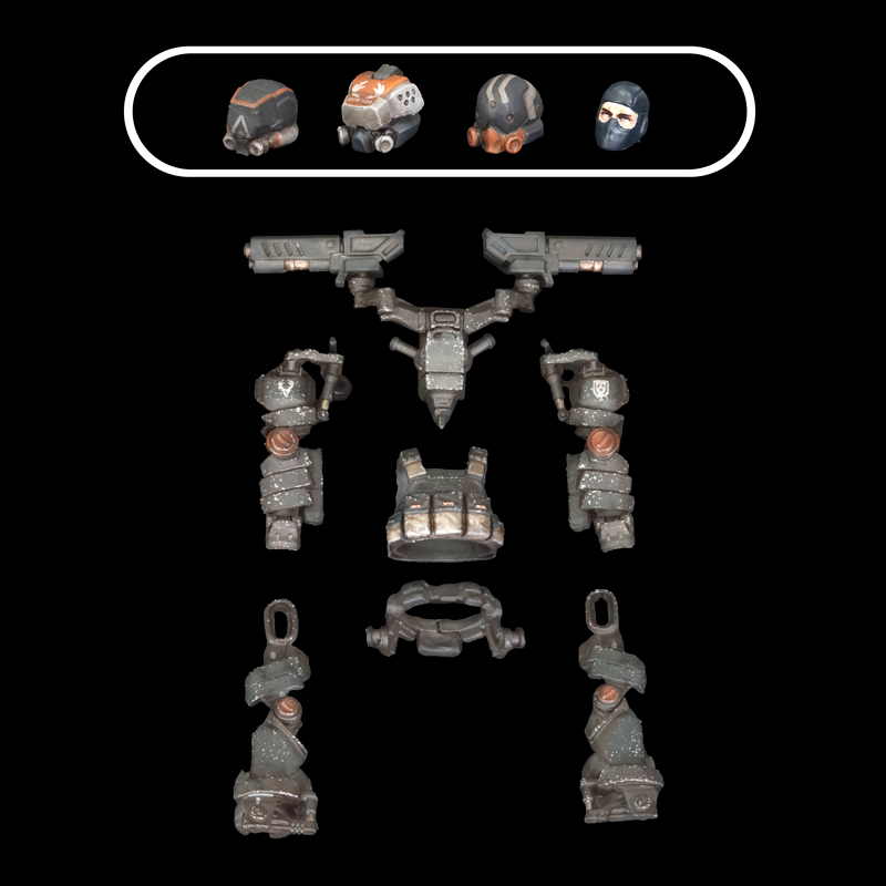 ACID RAIN WORLD | Products | FAV-AP21 Bucks AEGIS exoskeleton