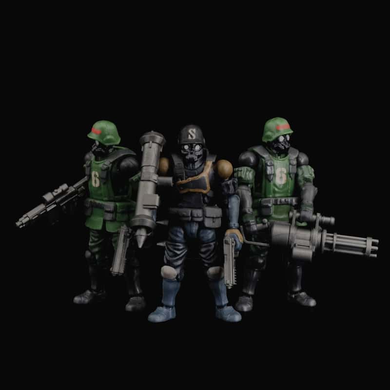 アシッドレイン B2Five K6 ジャングル・ソルジャー セット n5ksbvb Amazon.com: Toynami Acid Rain B2Five K6 Jungle Soldiers