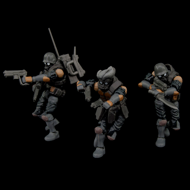 SF・ファンタジー・ホラー B2FIVE 1/28 ACID RAIN BUCKS TEAM TROOPER ACID RAIN WORLD | Products | Bucks Team Trooper Set