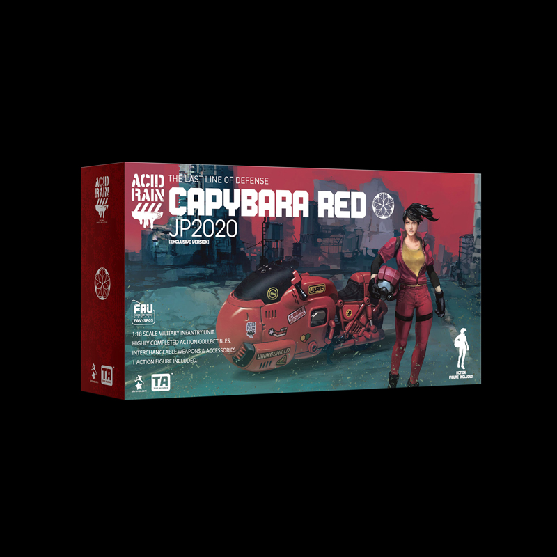 ACID RAIN WORLD | Products | FAV-SP05 Capybara RED JP 2020