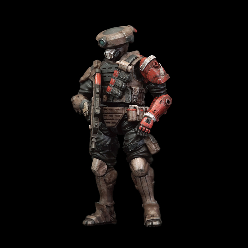 ACID RAIN WORLD | Products | FAV-A108 Red Crow Ashigaru