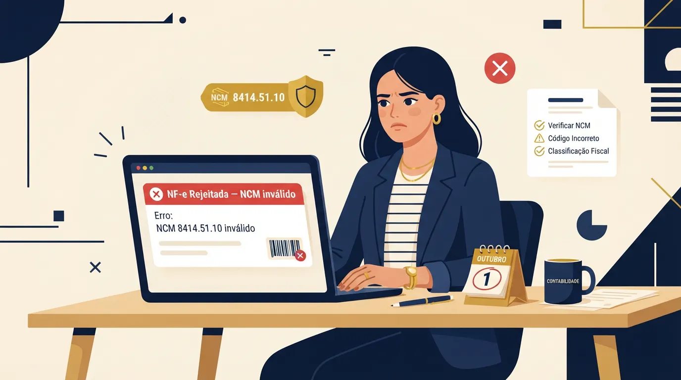 Tabela NCM atualiza em 1º de outubro — empresas que vendem produtos têm 8 dias para revisar o cadastro e evitar NF-e rejeitada