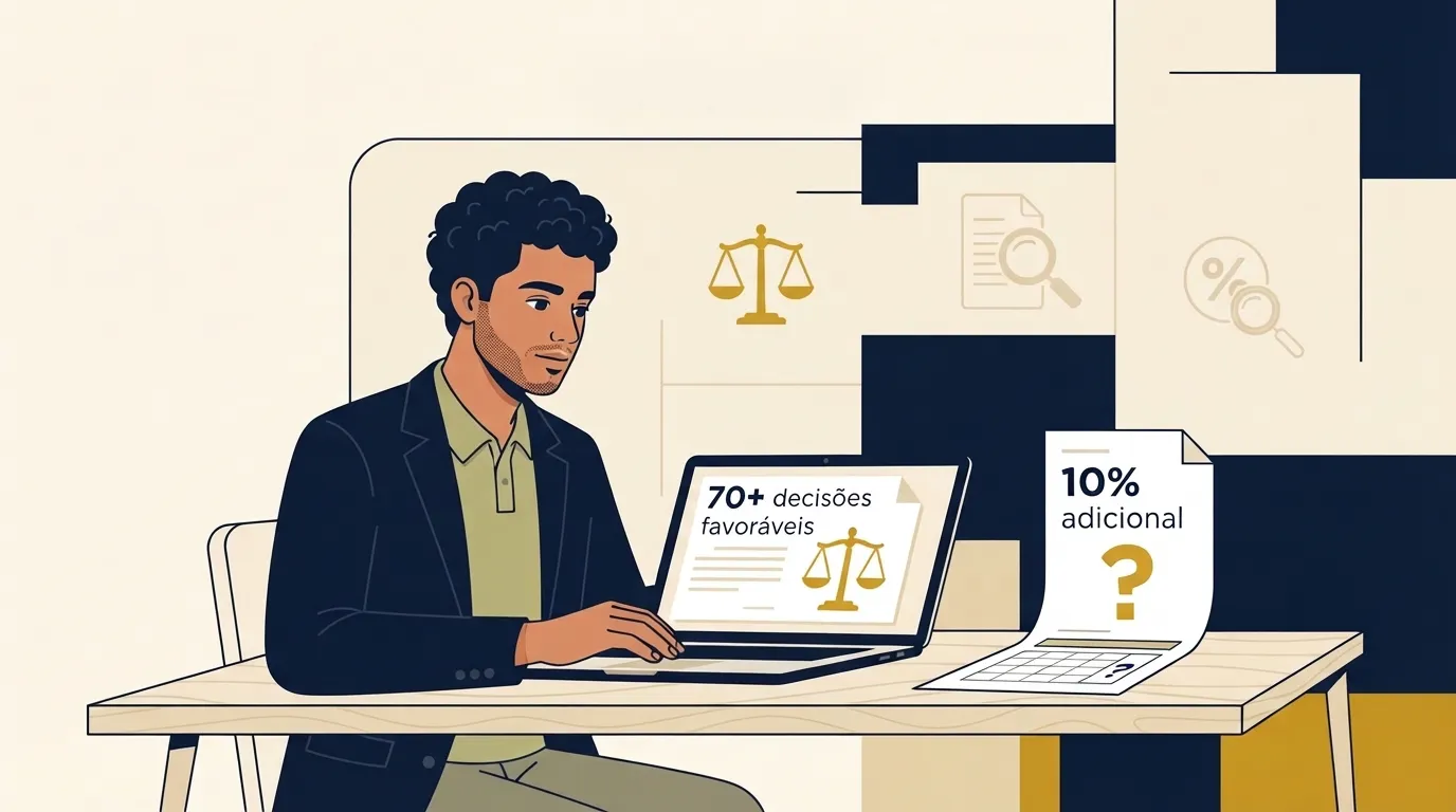 Adicional de 10% no IRPJ e CSLL do Lucro Presumido: mais de 70 decisões judiciais suspendem a cobrança — sua empresa pode ter direito