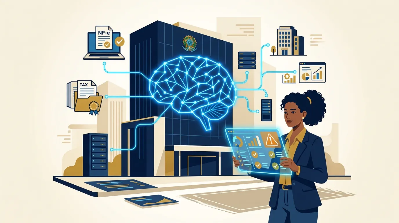 Receita Federal usa Inteligência Artificial para fiscalizar empresas — e sua contabilidade precisa estar à altura