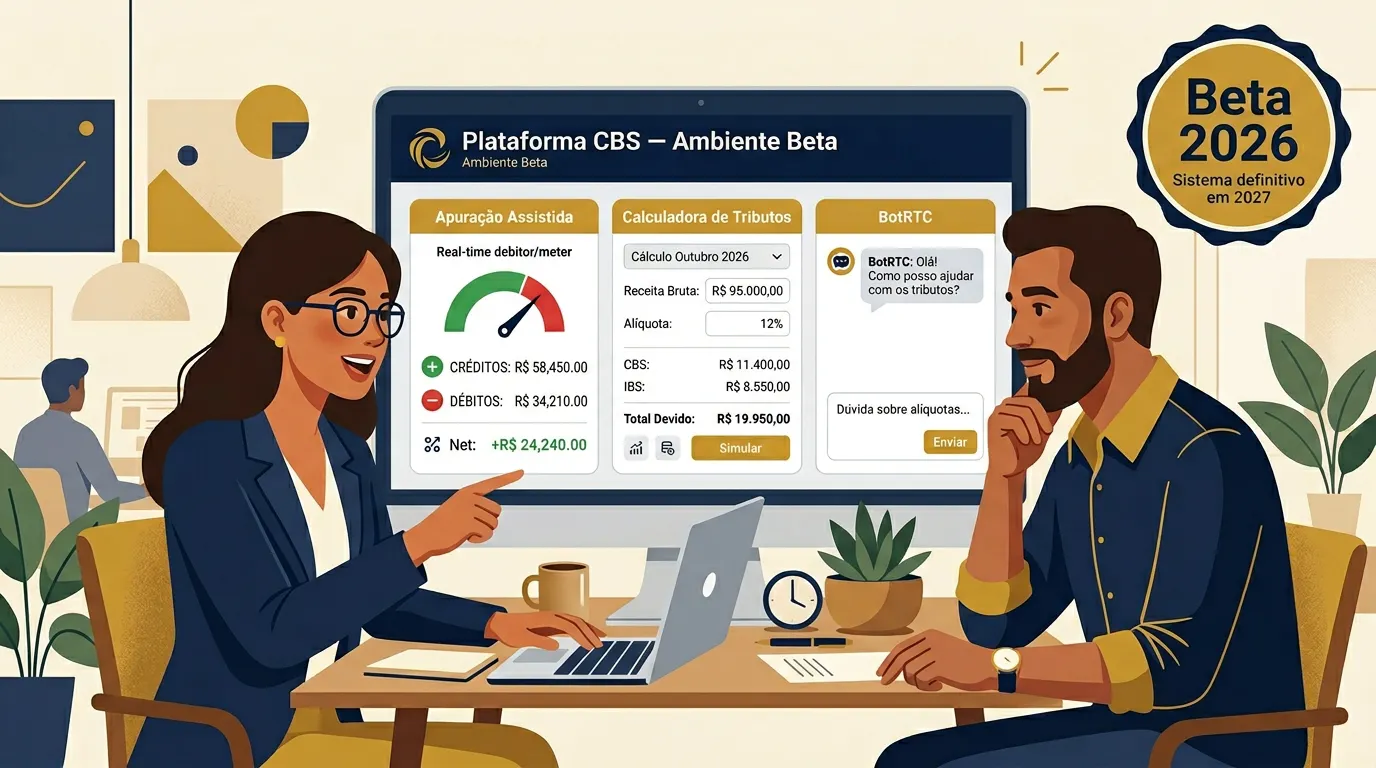A Receita Federal lançou o Manual da Plataforma CBS: o que é, como funciona e o que sua empresa precisa saber agora