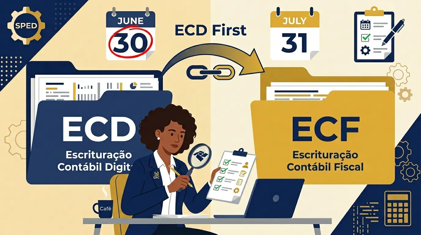 ECD e ECF 2026: dois prazos em sequência que sua empresa não pode perder — e a maioria dos sócios nem sabe que existem