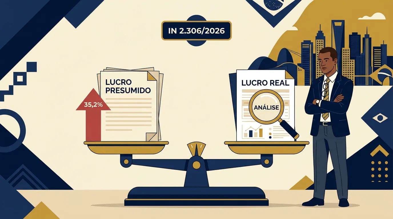 Lucro Presumido em 2026: nova instrução normativa aumenta IRPJ e CSLL para empresas acima de R$ 5 milhões — sua empresa foi impactada?