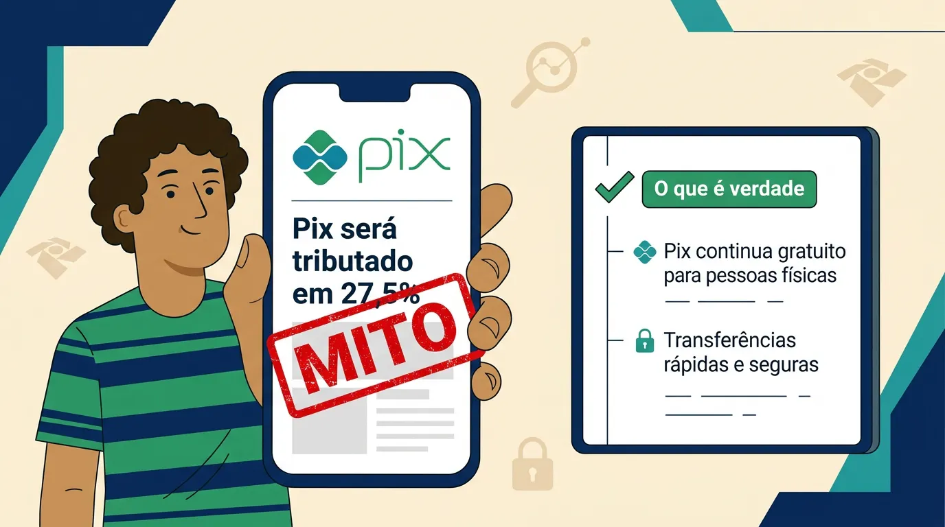 Pix e Imposto de Renda 2026: a Receita Federal realmente monitora cada transação? Mitos e verdades que todo empresário precisa saber