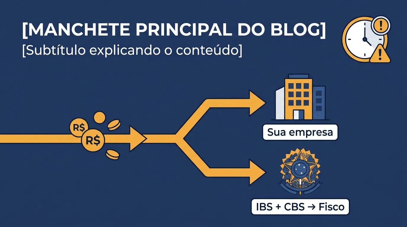 Split Payment: como a retenção automática de tributos na fonte vai mudar o fluxo de caixa — e o que fazer antes de 2027