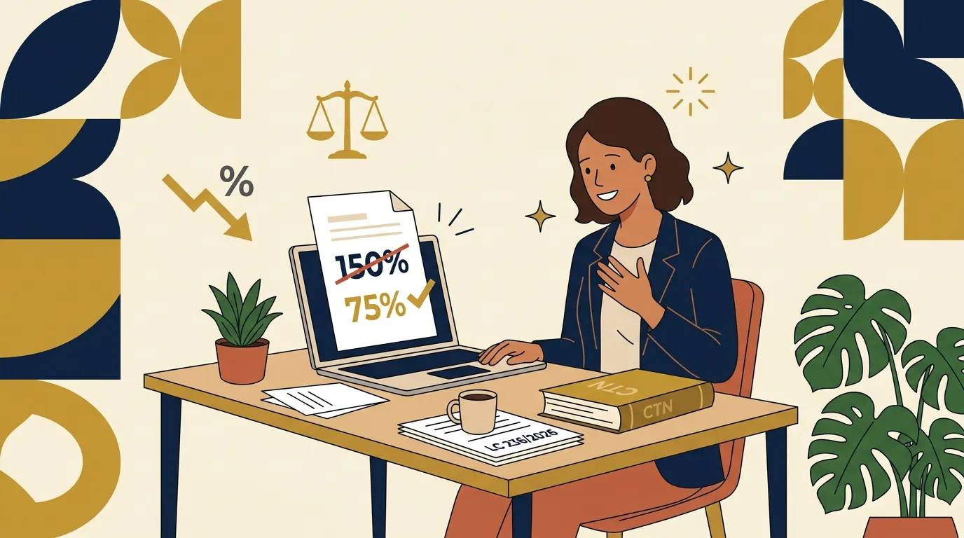LC 236/2026 limita multas tributárias a 75%: o que é a retroatividade benigna e por que empresas com autuações antigas precisam agir agora