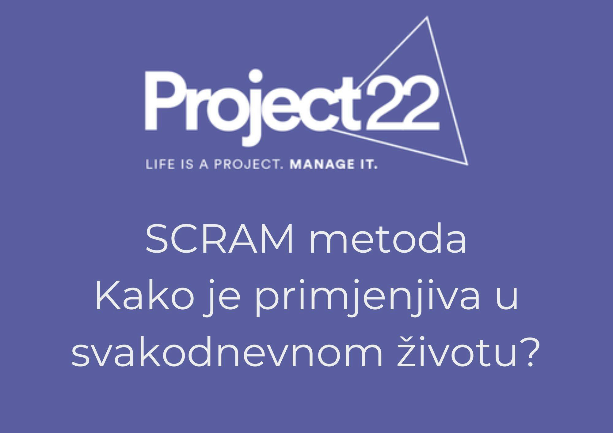 Kako možemo principe SCRAM metode koristiti u svakodnevnom životu ...