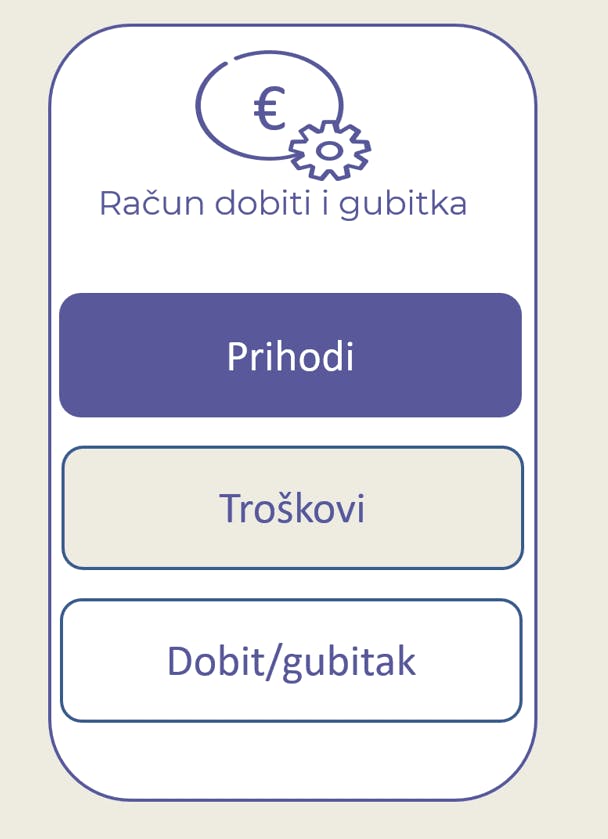 Račun dobiti i gubitka ACJ AIMS