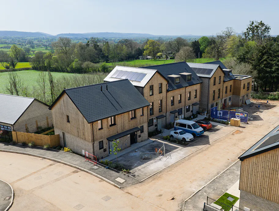 Tarmacking to the site entrance is planned imminently, marking a visible improvement to the development's overall presentation