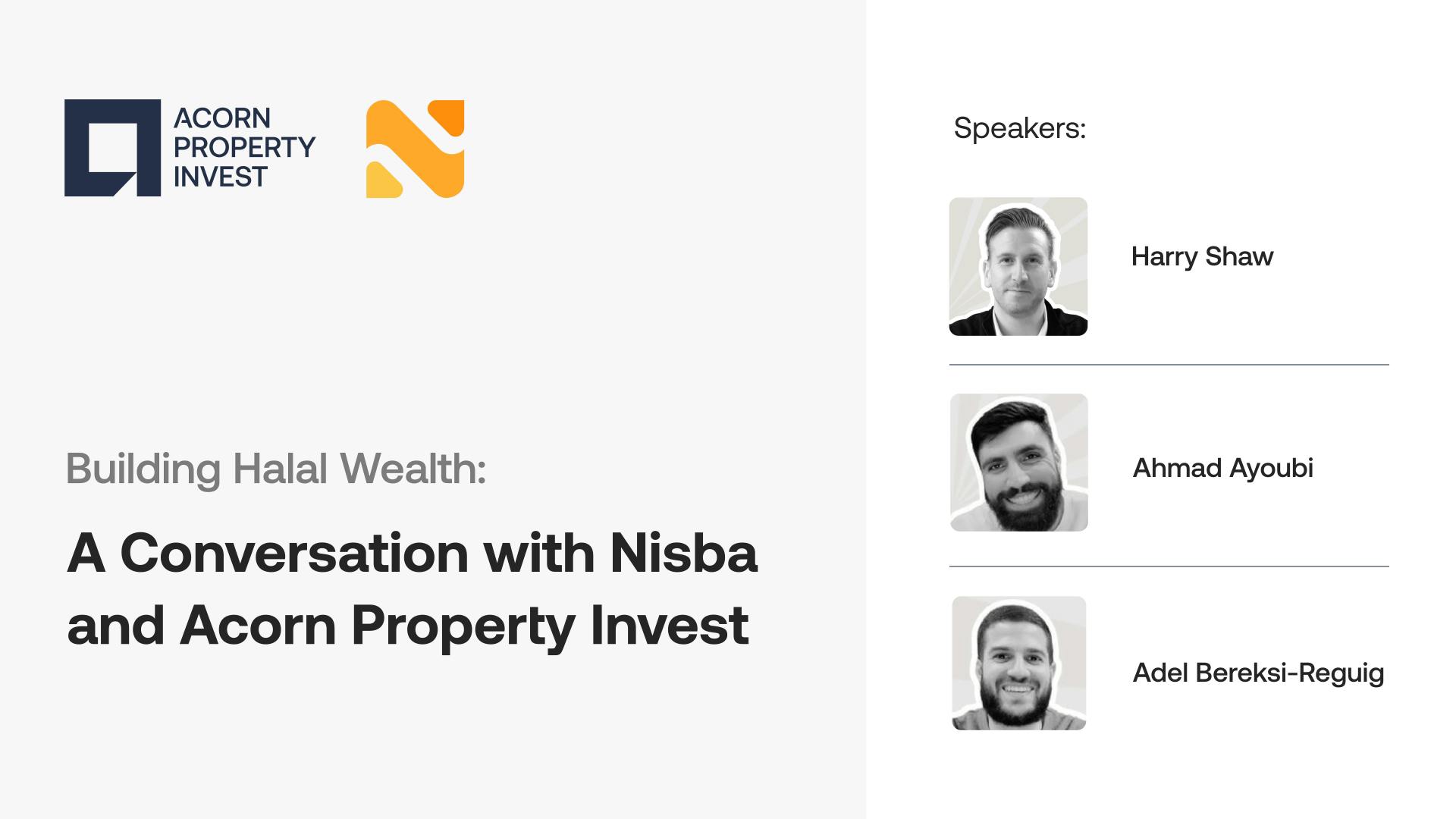 Acorn Property Invest Joins Nisba Podcast to Discuss Halal Property Investment