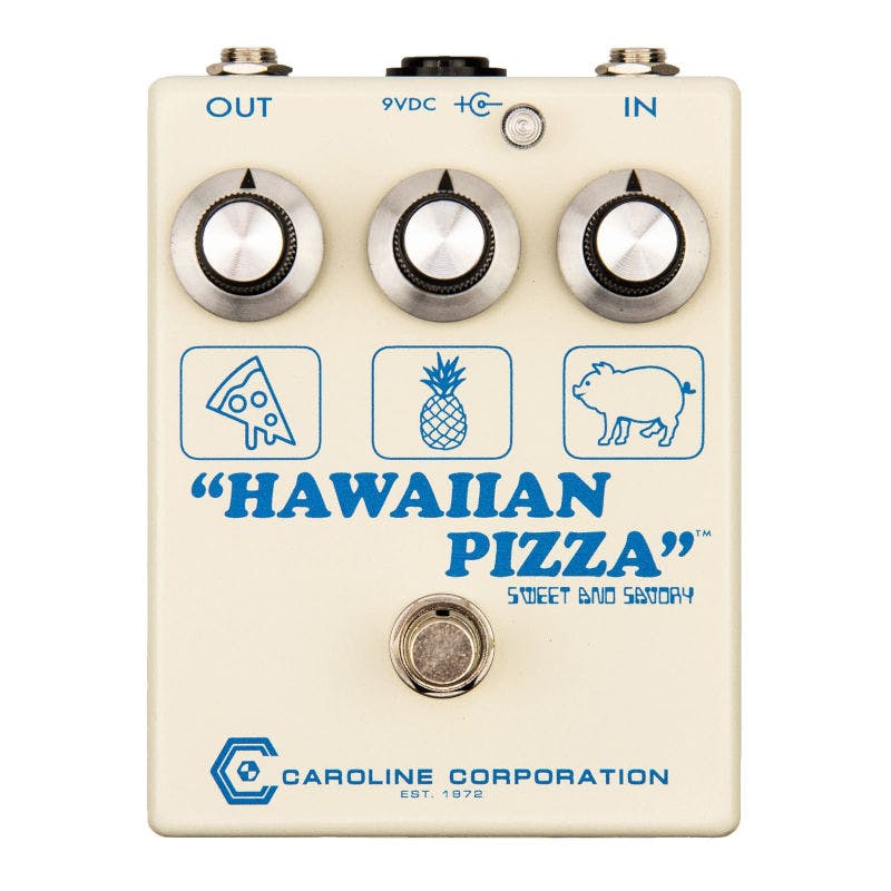 Hawaiian Pizza Fuzz Face (White)