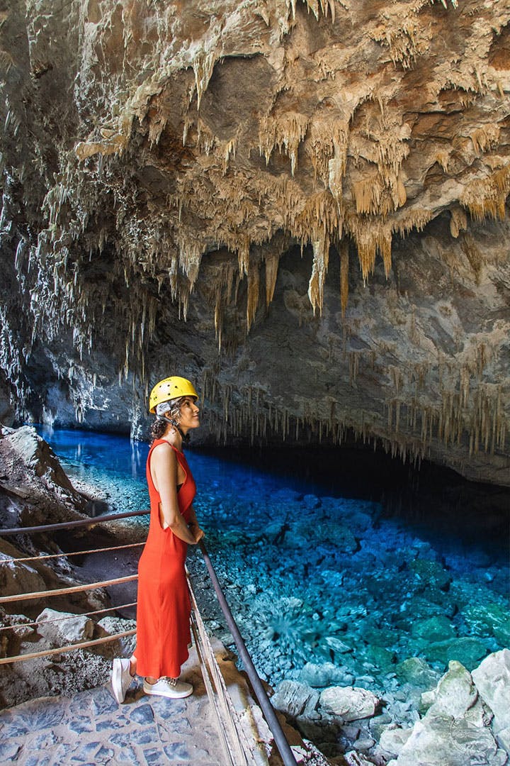 Gruta do lago azul em bonito ms