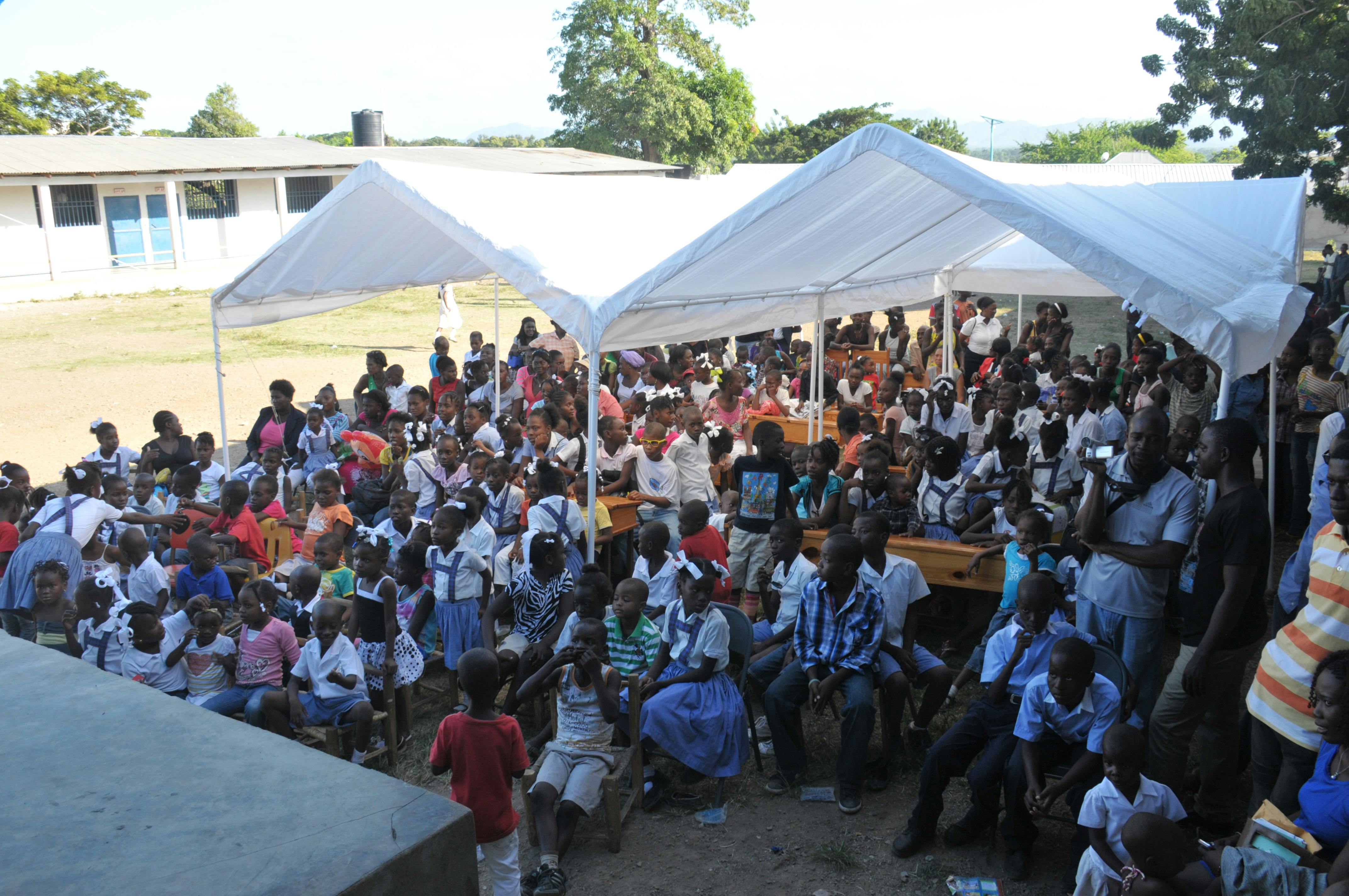 Haitian children