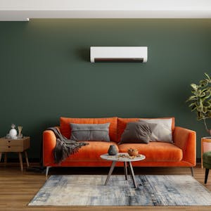 Klimaanlage im modernen Wohnzimmer