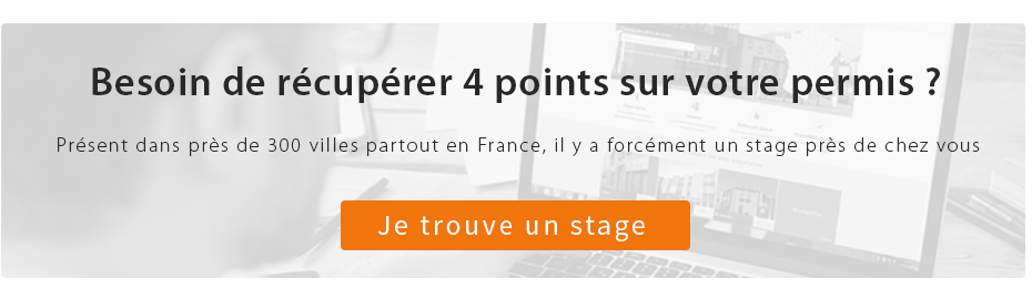 Récupération de points de permis de conduire