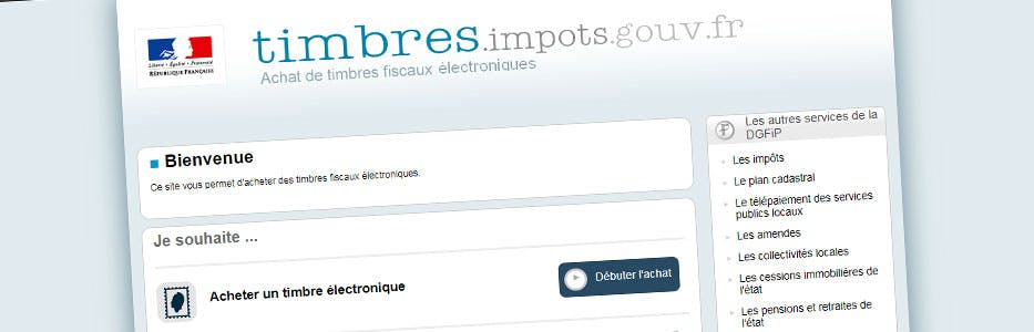 Timbre dématérialisé