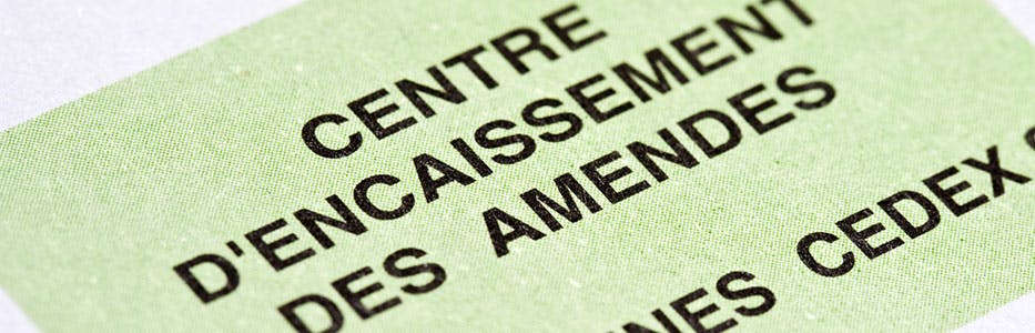 Payer une amende