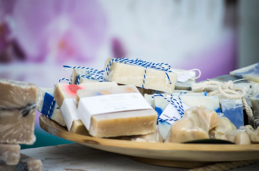 Homemade soap