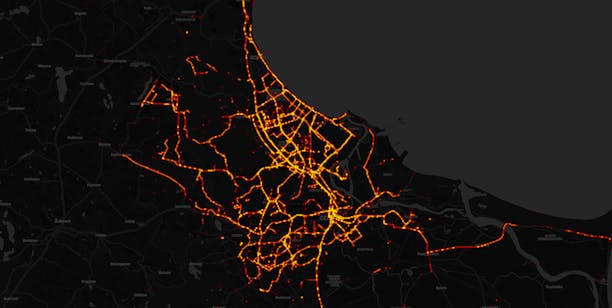 Heat mapa