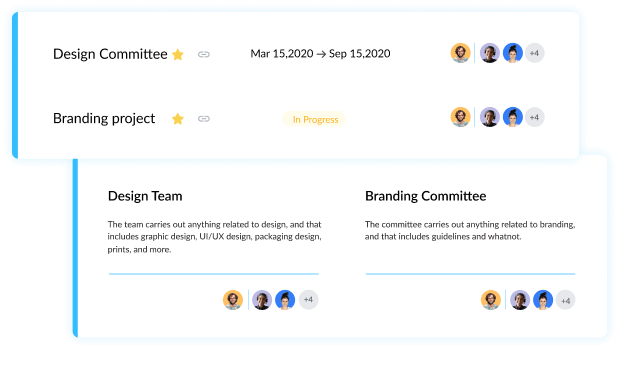 Meeting spaces for committee and board