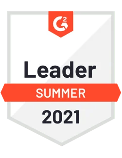adam.ai Summer 2021 Leader G2 badge