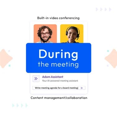 What to do during a meeting