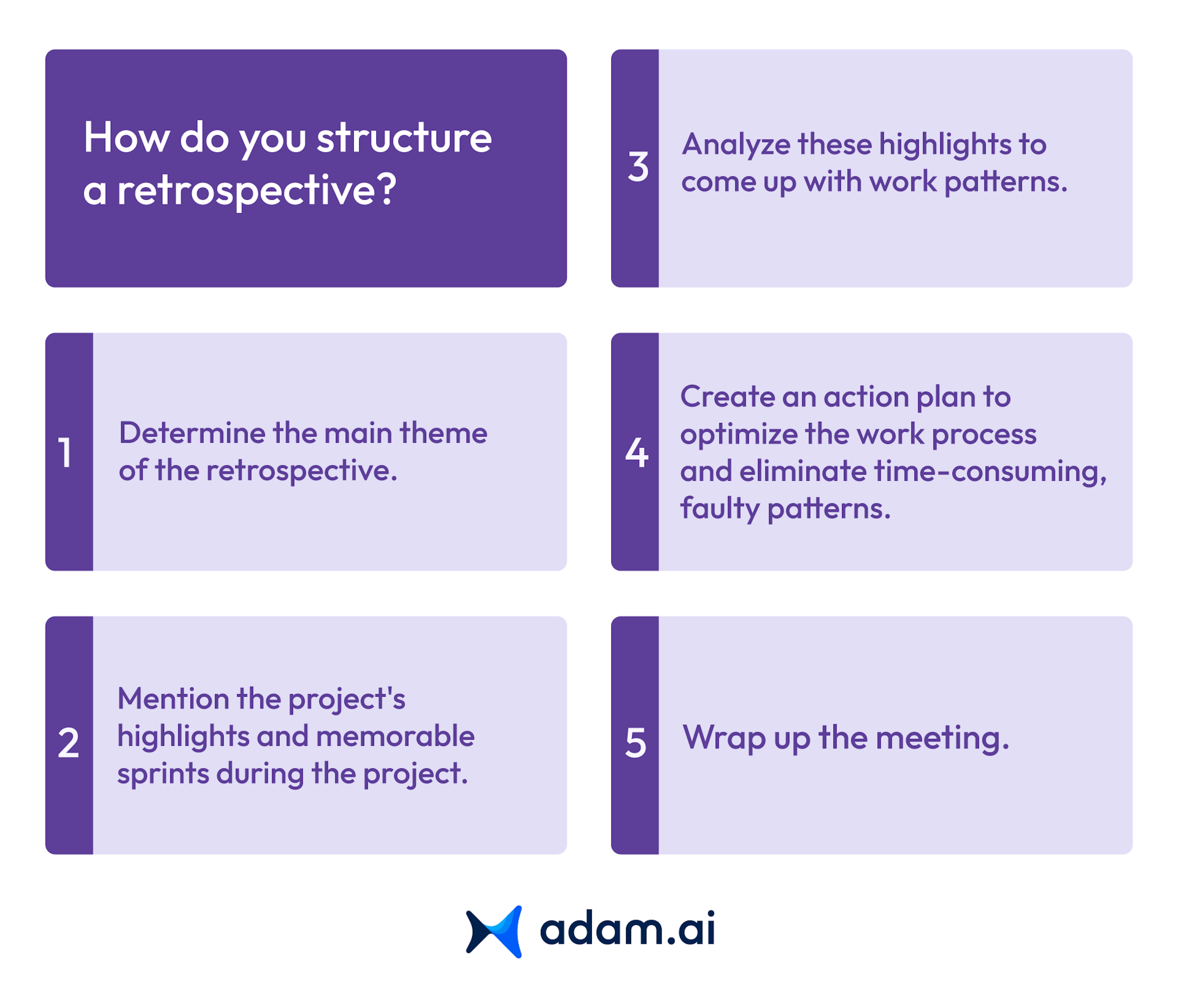 How to structure a retrospective meeting