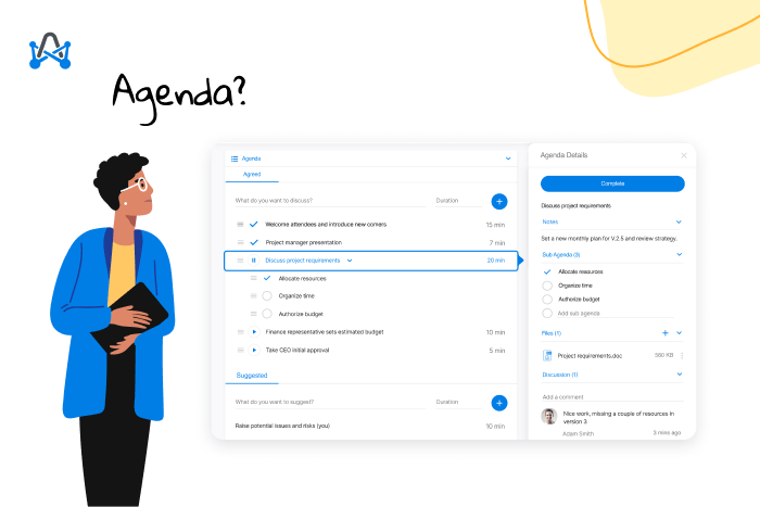 What Is a Meeting Agenda? It's 4 Simple Things