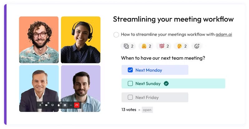 meeting management platform