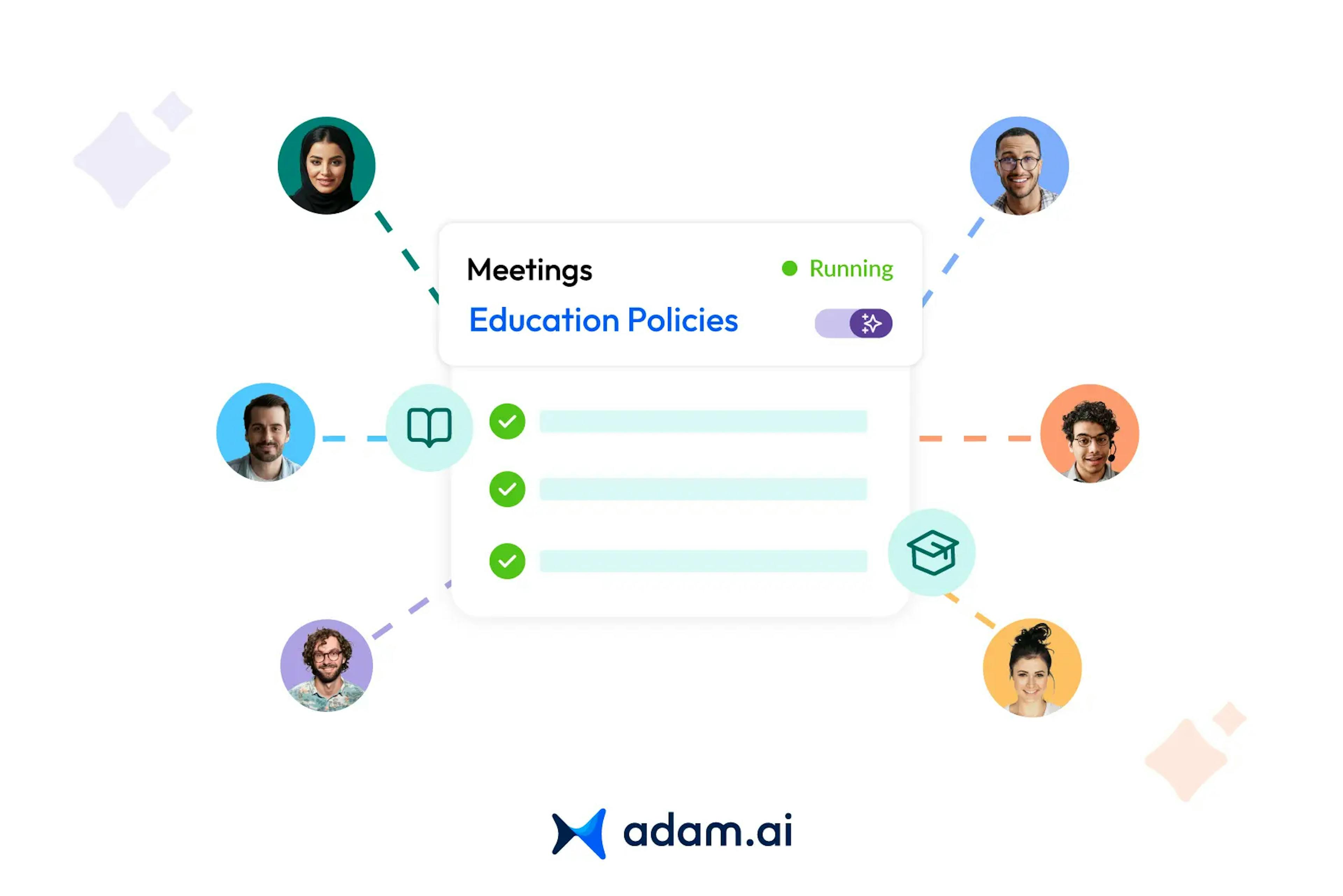 Advancing Inclusive Education Policies through AI-Enhanced Meetings