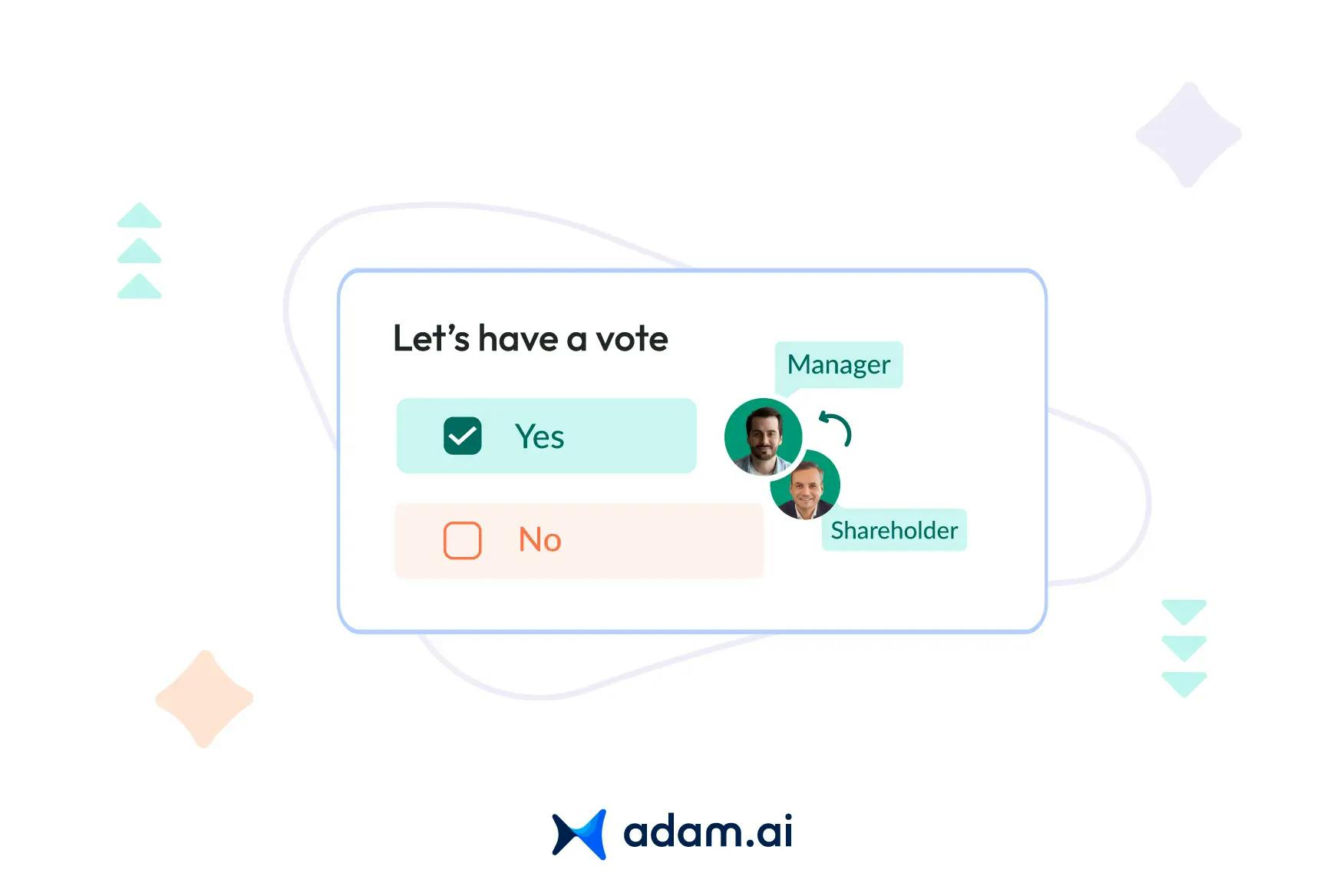 What is a vote by proxy?