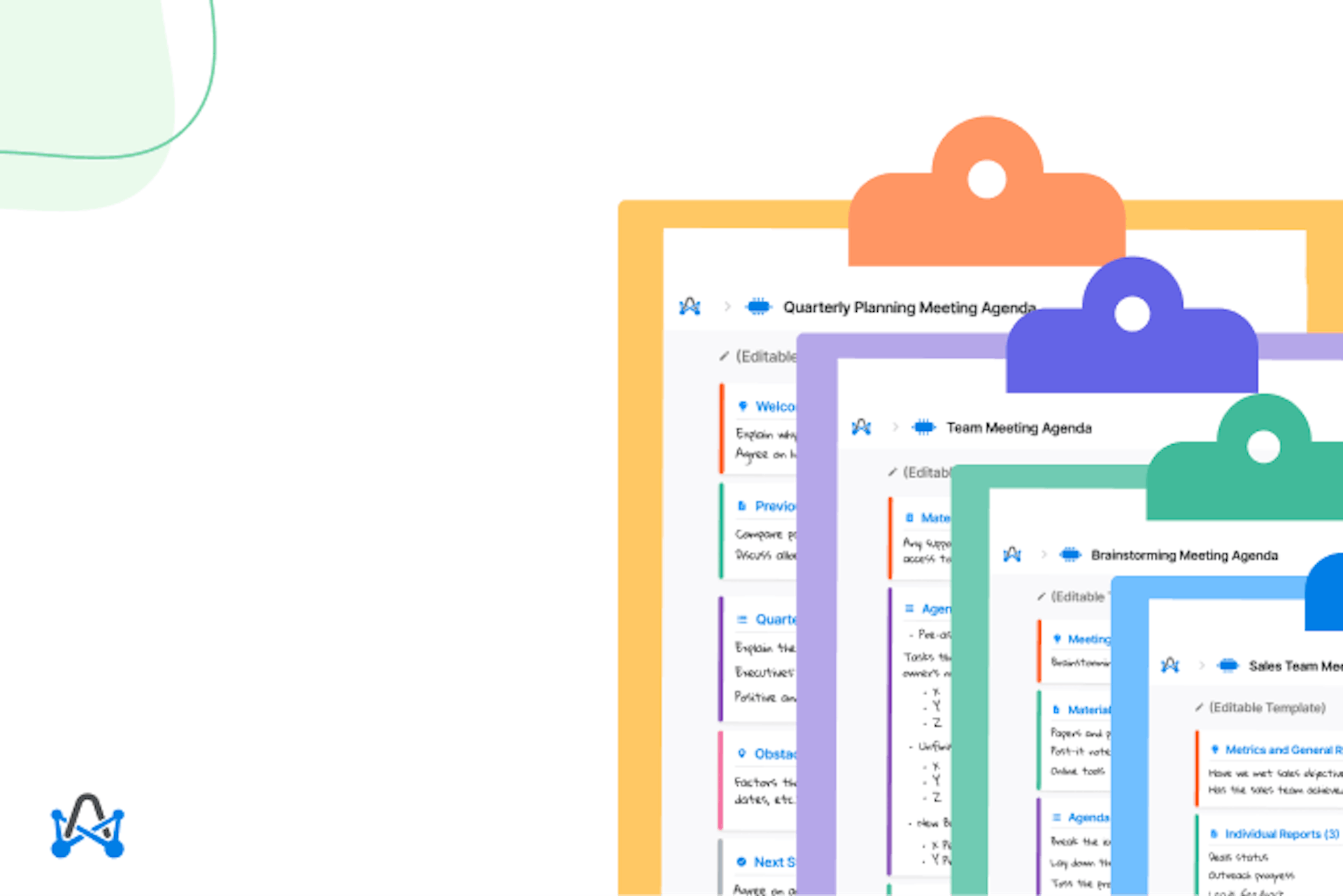 How to create a meeting agenda template