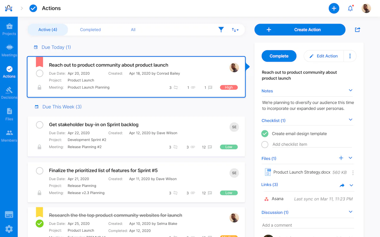 An All-in-One Meeting Management Software | adam.ai