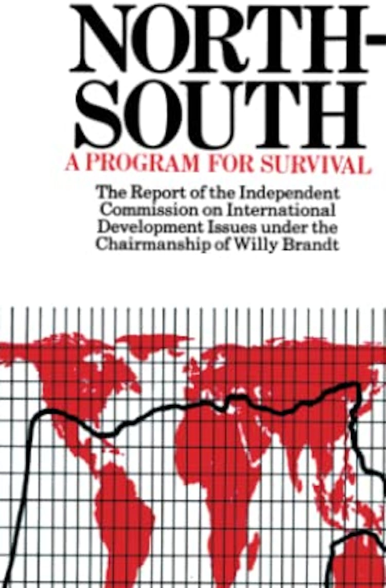 Cover of the first report of the Independent Commission on International Development Issues