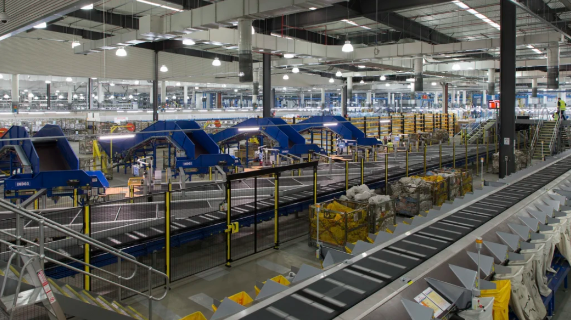 Parcel Sorting Center – Sortierzentrum verlassen / Depart Facility – GPJJO