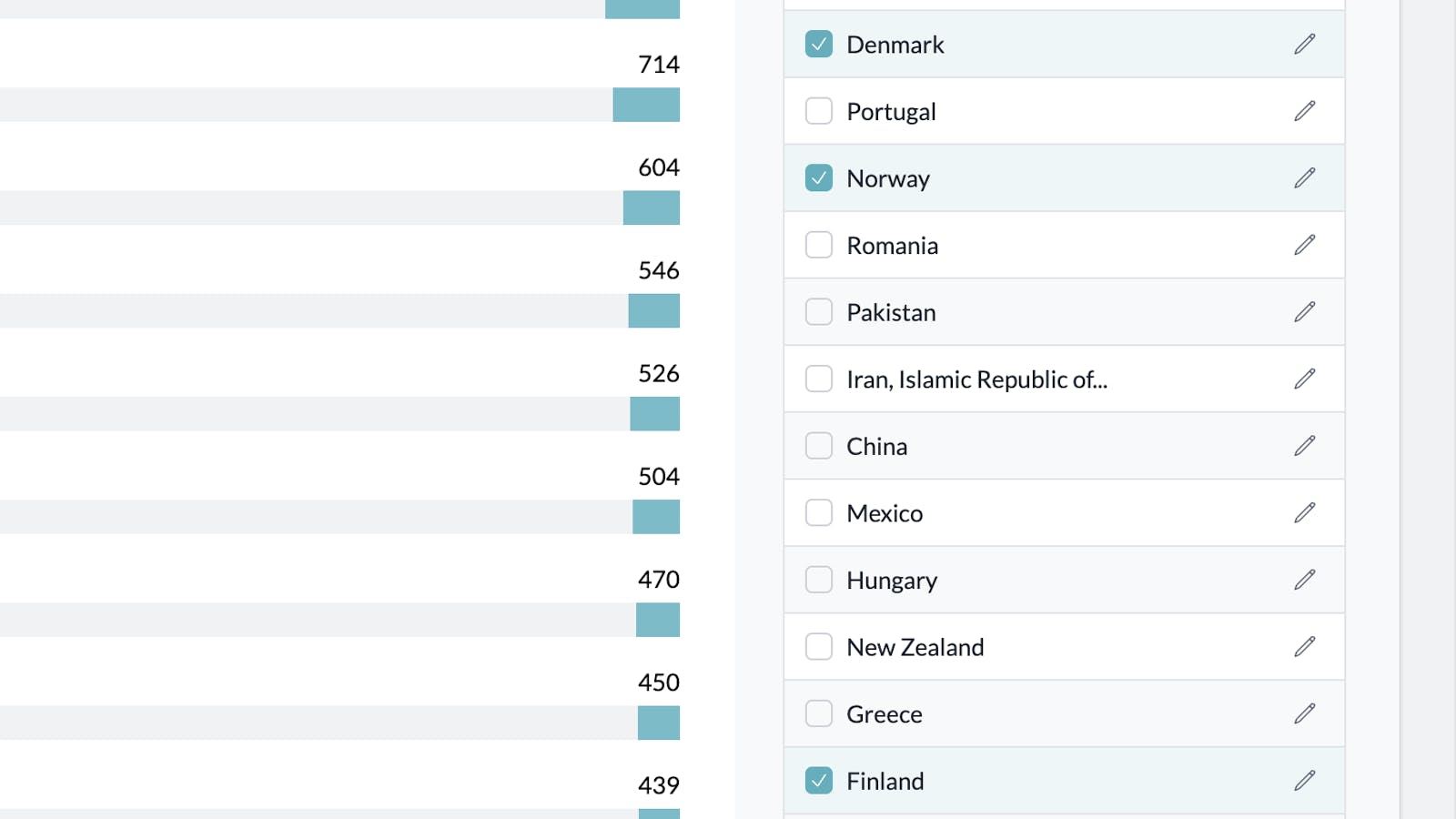 merge categories - select