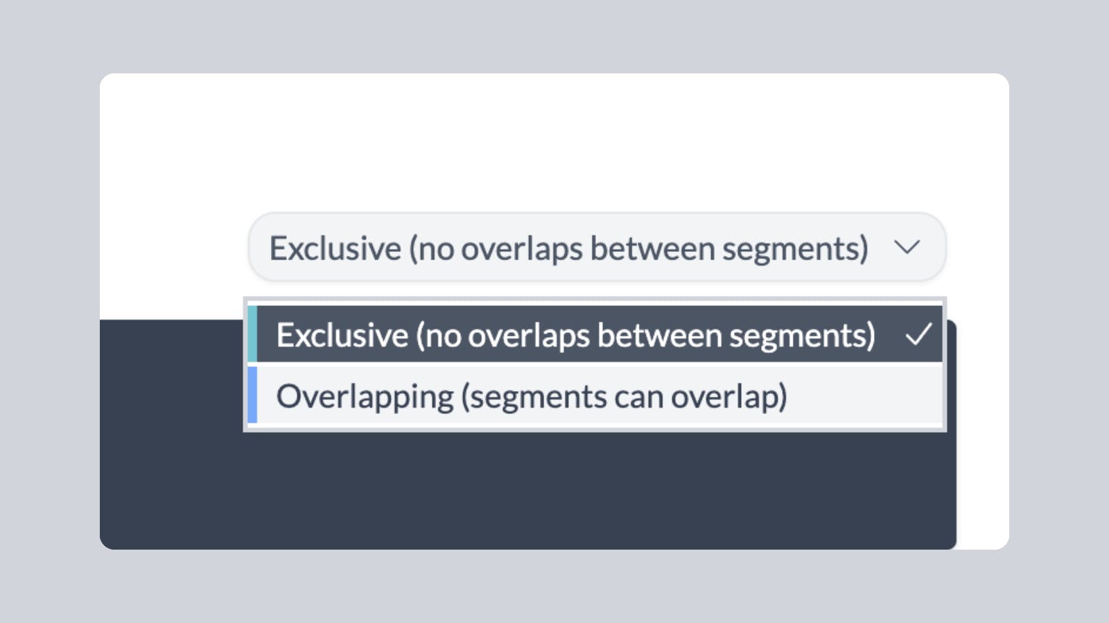 type of segment