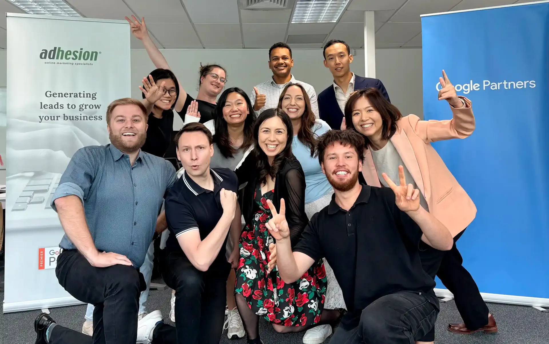 Adhesion Auckland digital marketing team