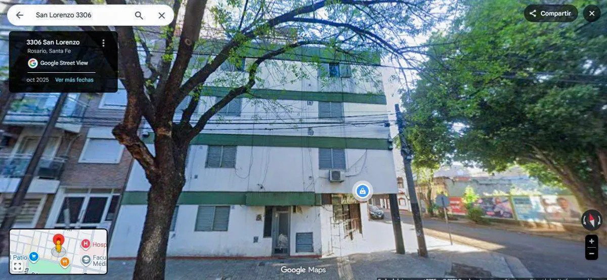 Departamento Monoambiente / Apto Inversión – San Lorenzo 3306
