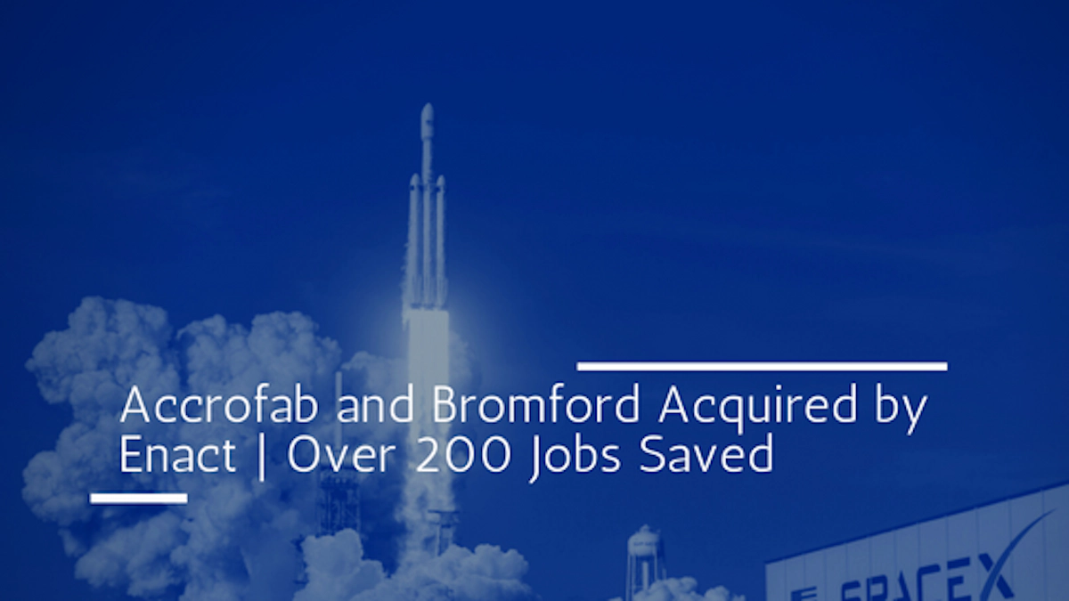 Accrofab and Bromford's Acquisiton by Enact