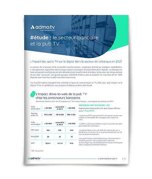 Banque et Pub TV
