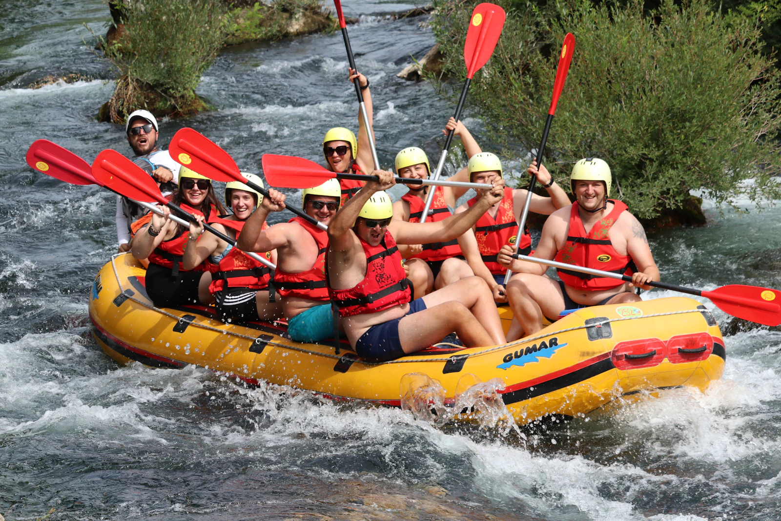Try Cetina River Rafting
